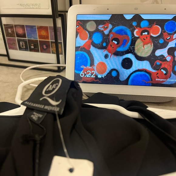 COPY - NWT McQ Alexander McQueen black dress, size XXS - Picture 4 of 4